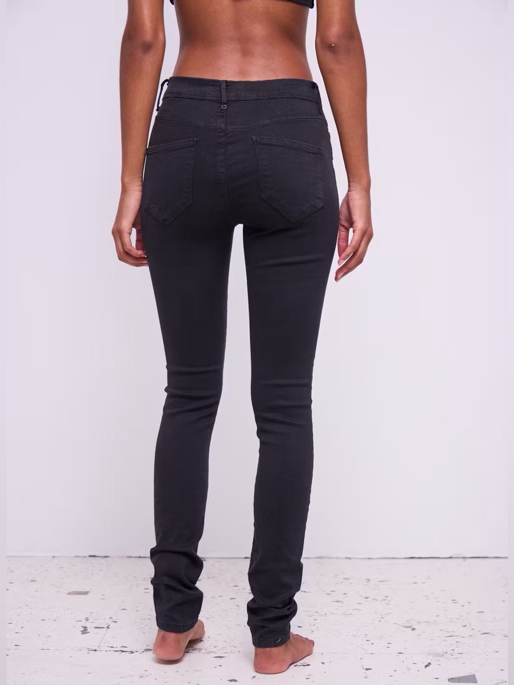 NWT ICHI Power Stretch Slim Fit Denim Black Jeans W31 Everyday Casual Denim - Picture 9 of 9